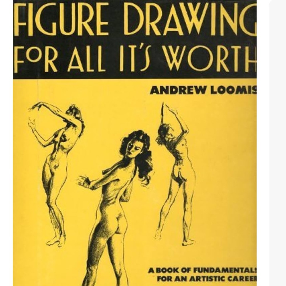 Vintage Figure Drawing for All It's Worth Hardcover Book by Andrew Loomis - Picture 16 of 16